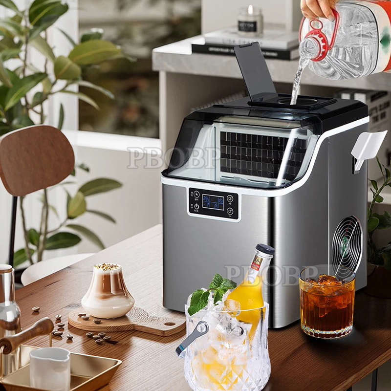 Kitchen Appliances Commercial - PBOBP Ice Cube Maker 30KG Water
