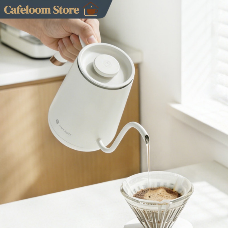 Timemore Fish Smart Temperatur - Electric Kettle Gooseneck recension och pris