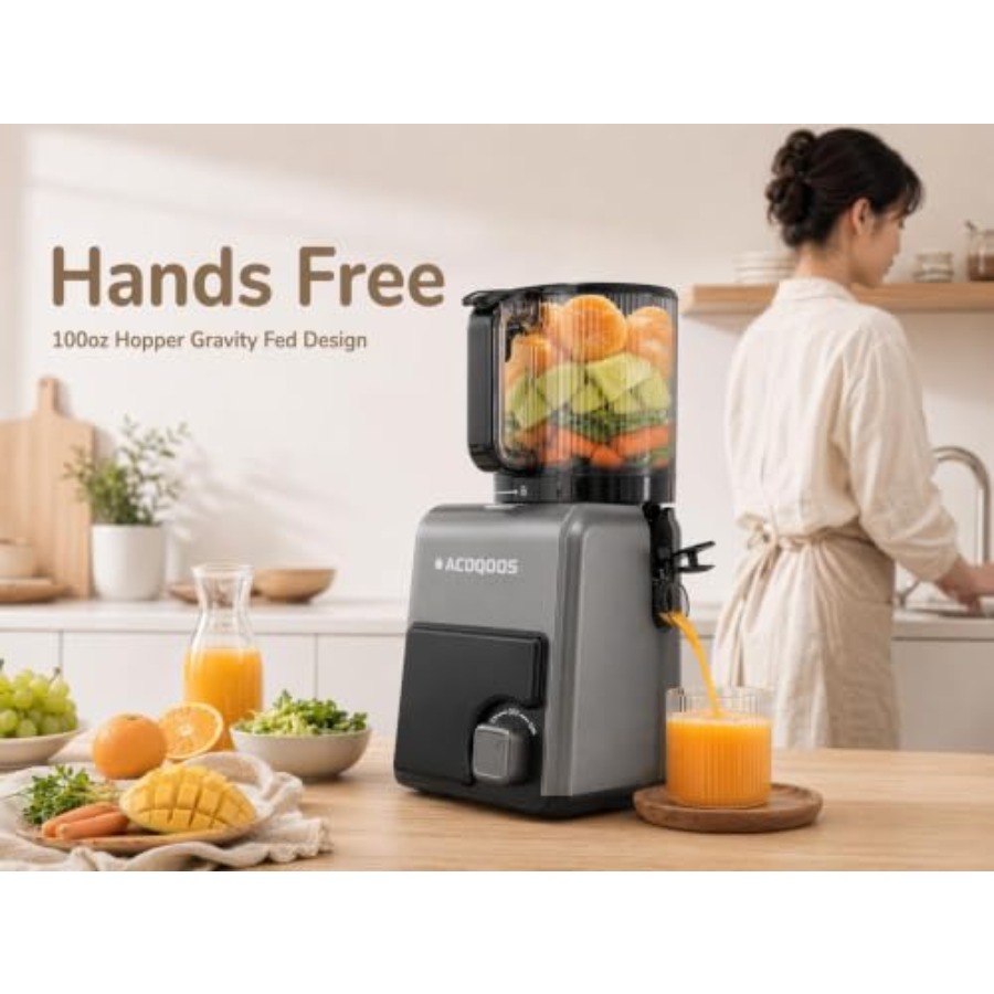 3-In-1 Cold Press Juicer For H - Juicer Cold Press Slow recension och pris