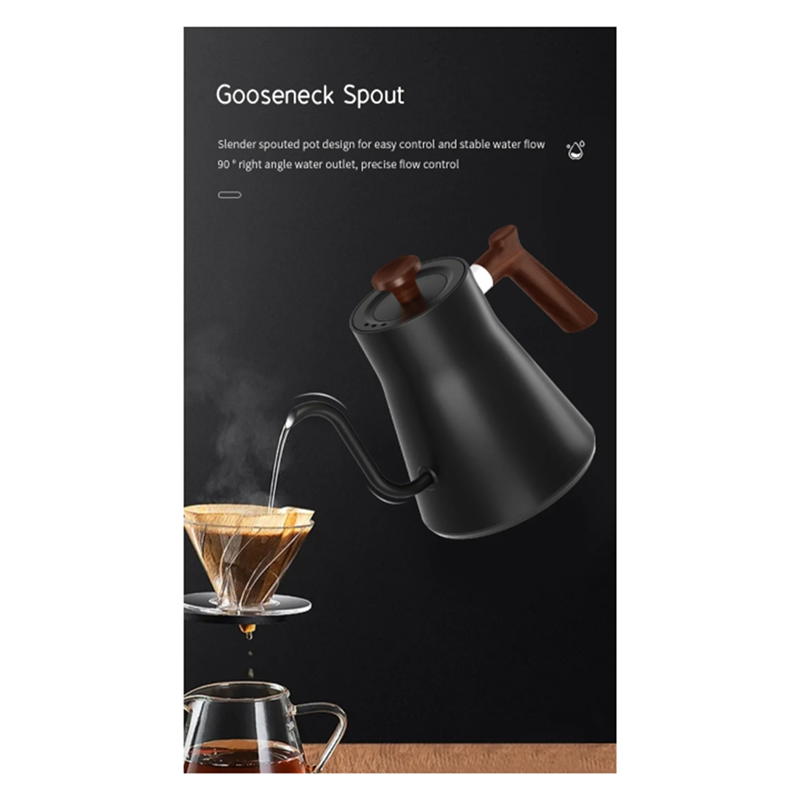 900Ml Gooseneck Electric Kettl - Electric Kettle Gooseneck recension och pris