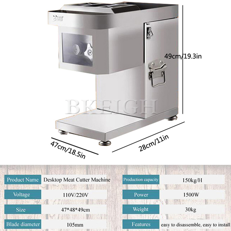 Electric Commercial Meat Cutte - Kitchen Appliances Commercial recension och pris