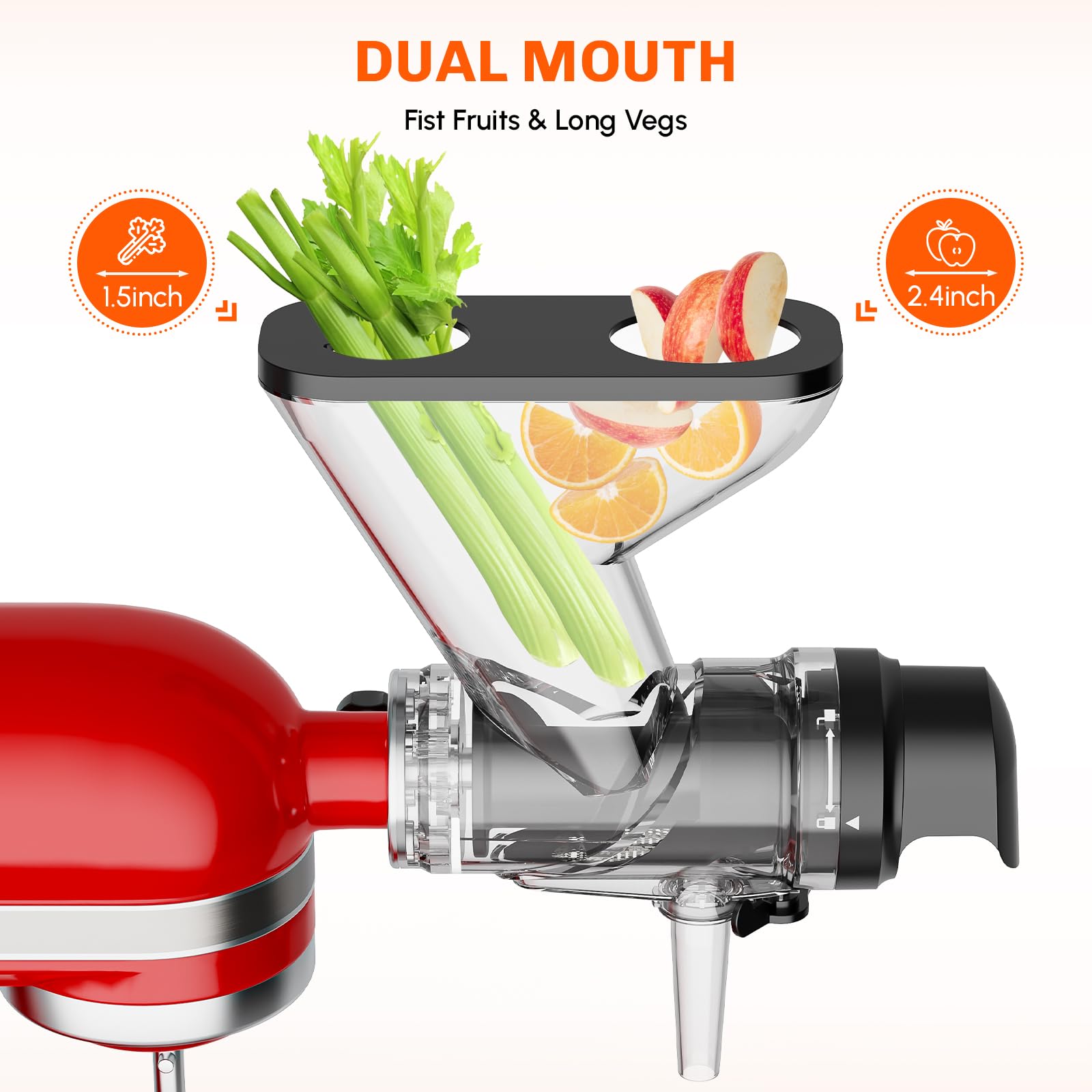 Masticating Juicer Attachment  - Juicer Cold Press Slow recension och pris
